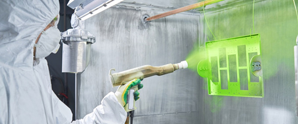 POWDER PAINT APPLICATION PROCESS